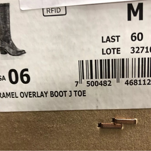 Corral Boots, Caramel Overlay Boot J Toe Womens Size 6M - Picture 6 of 6